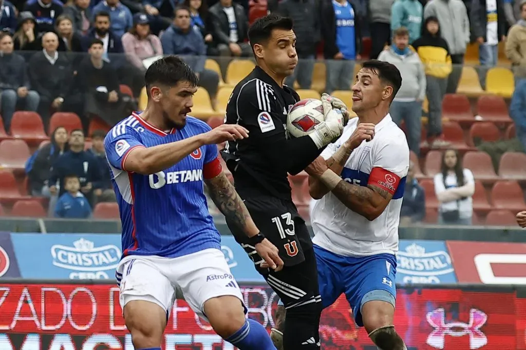 Toselli lleva casi cuatro meses siendo el titular en Universidad de Chile. Foto: Dragomir Yankovic/Photosport