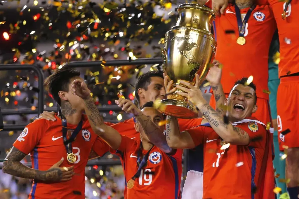 Chile conquistó la Copa América Centenario en Estados Unidos. Imagen: Photosport.