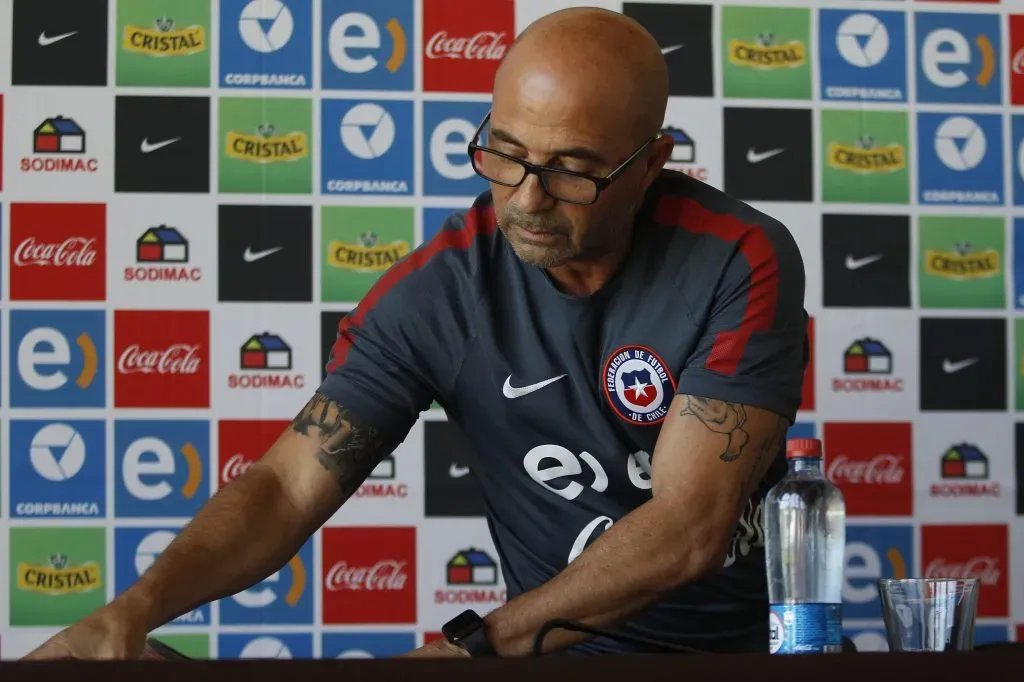 Jorge Sampaoli dejó La Roja a fines de 2015. | Foto: Photosport