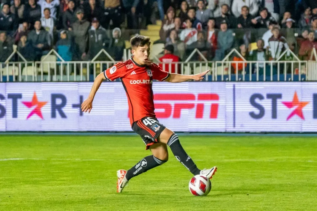 Leandro Hernández, el último canterano que hizo debutar Quinteros en Colo Colo (Guille Salazar)