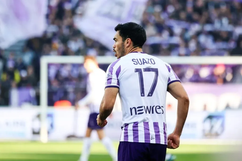 Gabriel Suazo, titular indiscutido en Francia (Toulouse FC)