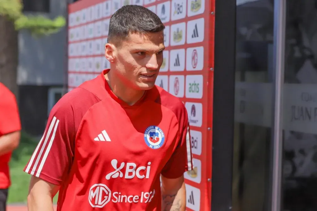 Lucas Cepeda, delantero de La Roja Sub 23 suena para Colo Colo (Photosport)