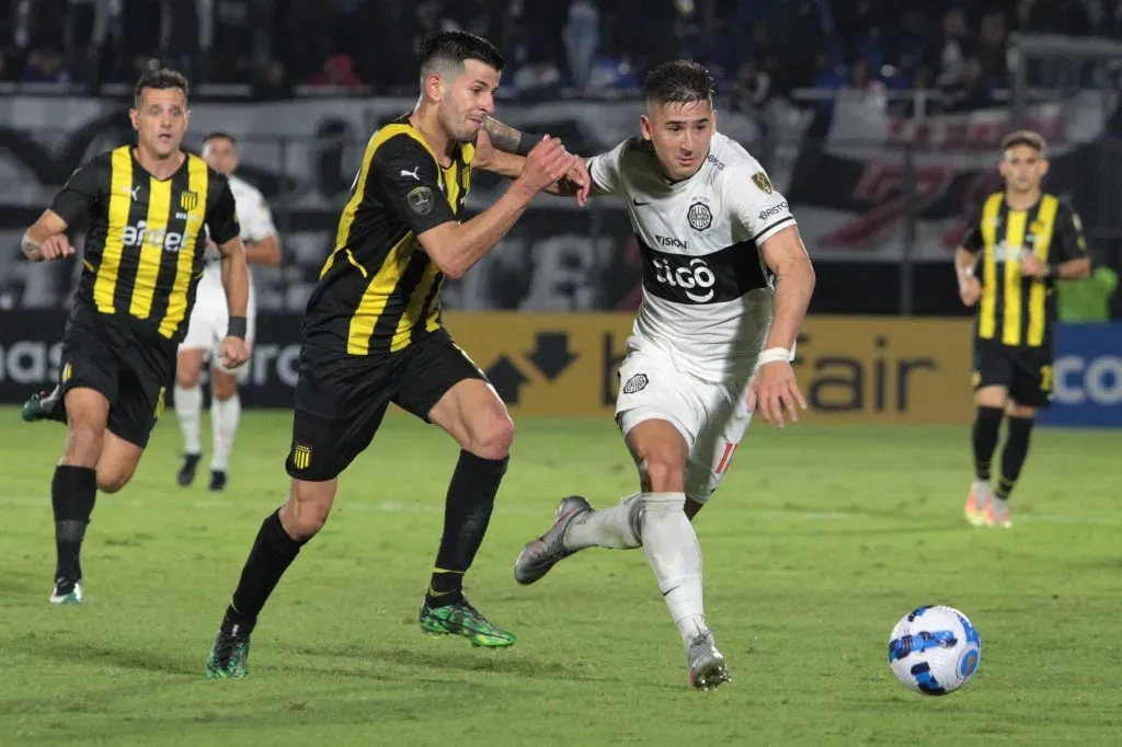 Paiva jugando en Copa Libertadores el año pasado