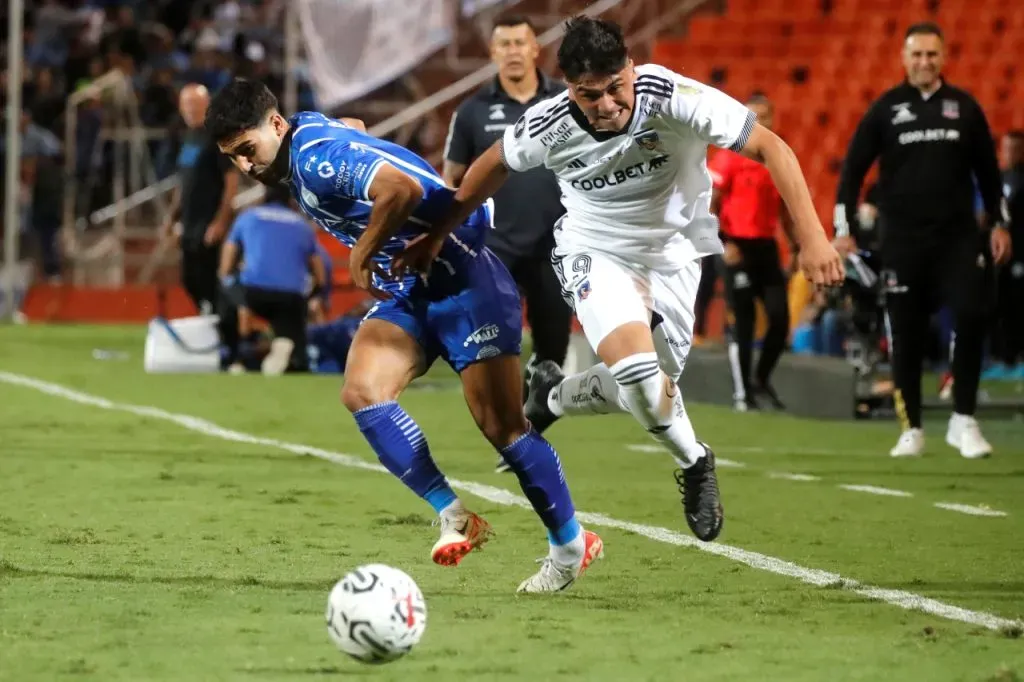 Damián Pizarro podría ser titular en Colo Colo por Copa Libertadores (Photosport)