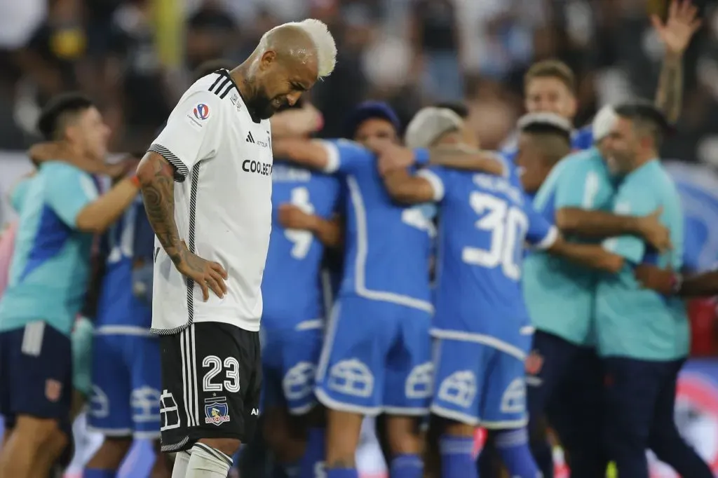 Arturo Vidal estuvo presente en el primer triunfo de la U en el Monumental tras 23 años | Photosport