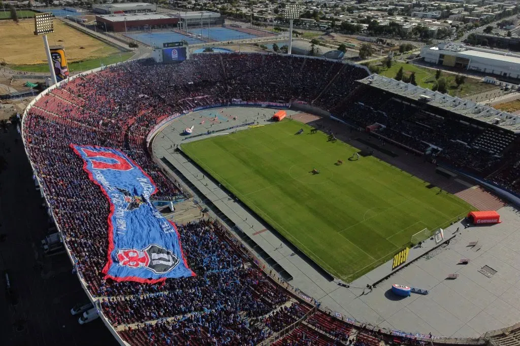 La U organiza el duelo ante Cobresal en el Estadio Nacional. Foto: Andres Pina/Photosport