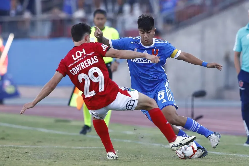 Marcelo Morales tiene maravillados a los hinchas de la U y Roberto Cereceda incluso lo ve ya en Europa. Foto: Photosport.