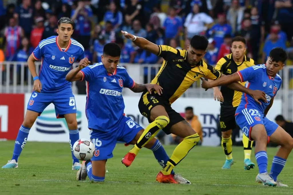 Los azules perdieron con Coquimbo Unido en la copa de verano. Foto: Alejandro Pizarro Ubilla/Photosport