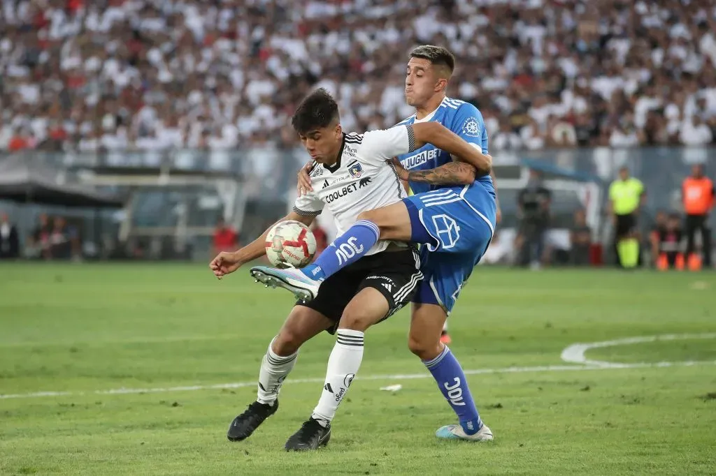 Ignacio Tapia vuelve a ser titular en la formación de la U ante Palestino. Foto: Guille Salazar, RedGol.