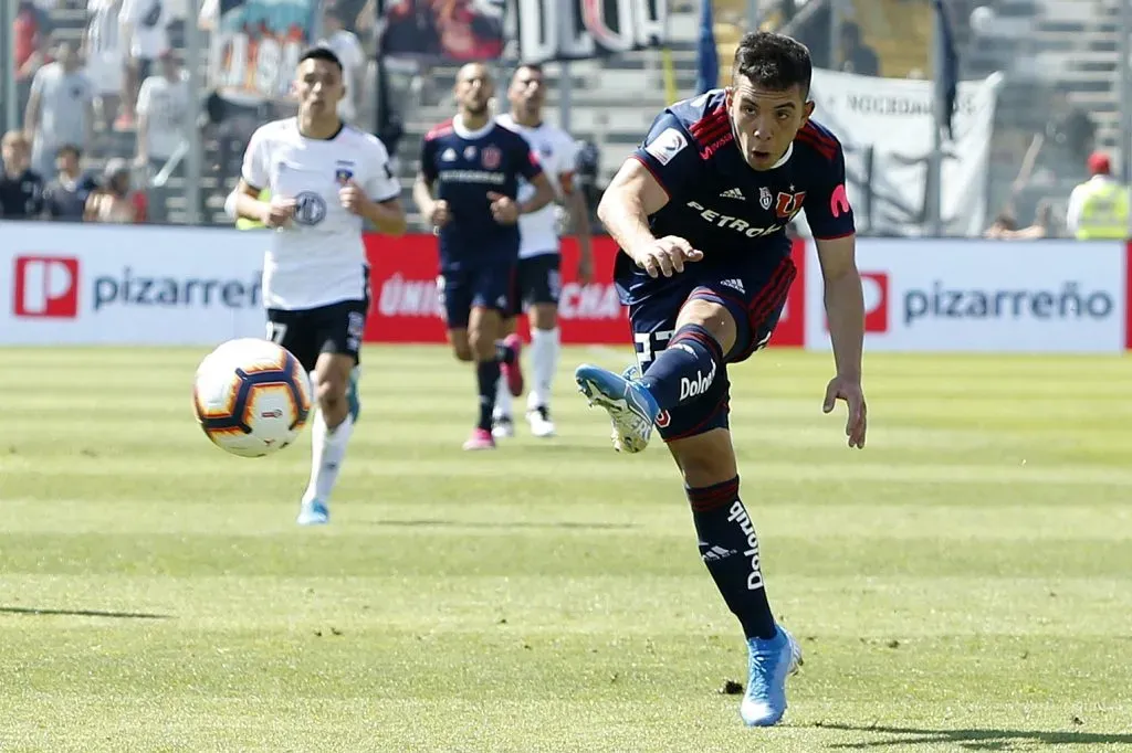 El uruguayo estuvo sólo unos meses en Universidad de Chile. Foto: Ramon Monroy/Photosport