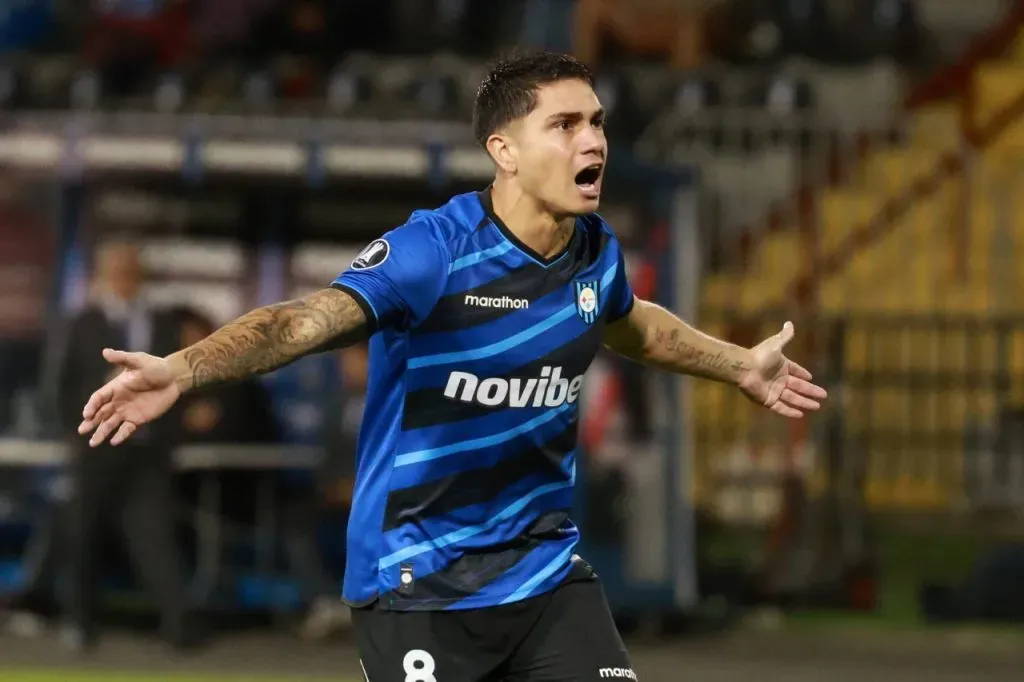 Gonzalo Montes, de gran nivel con Huachipato en Copa Libertadores (Photosport)