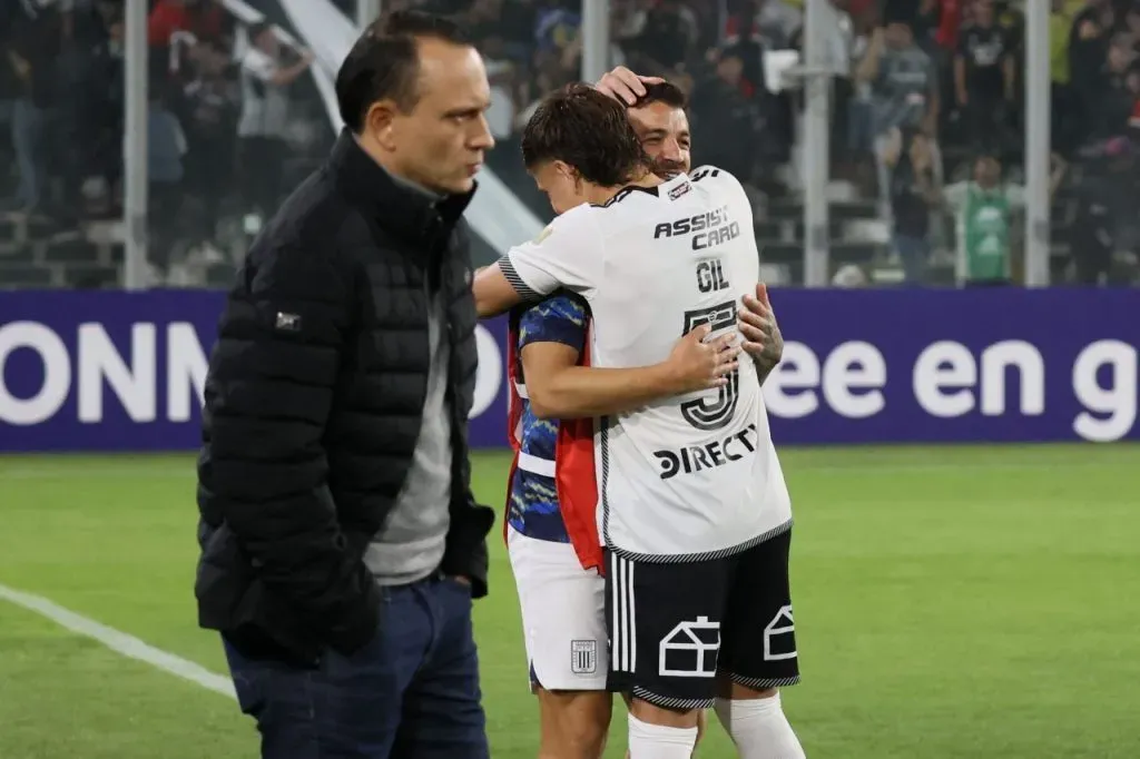 Gabriel Costa durante el duelo con Colo Colo por Copa Libertadores (Photosport)
