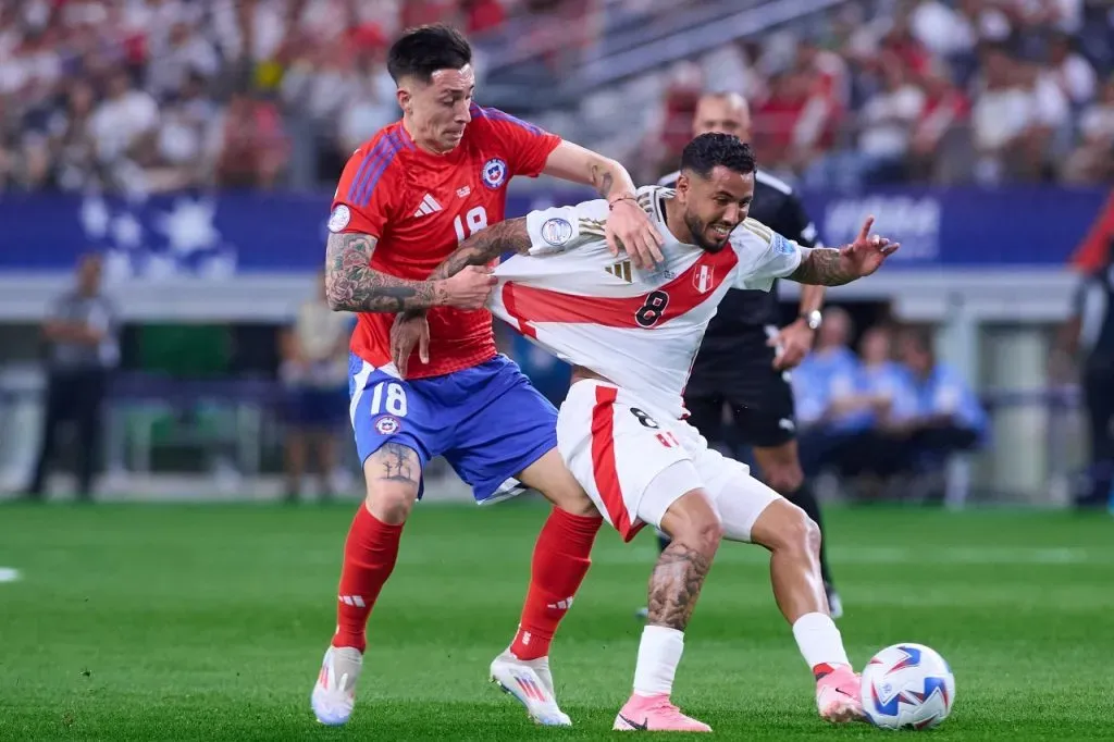 Rodrigo Echeverría tuvo su debut en Copa América con la Selección Chilena (Photosport)