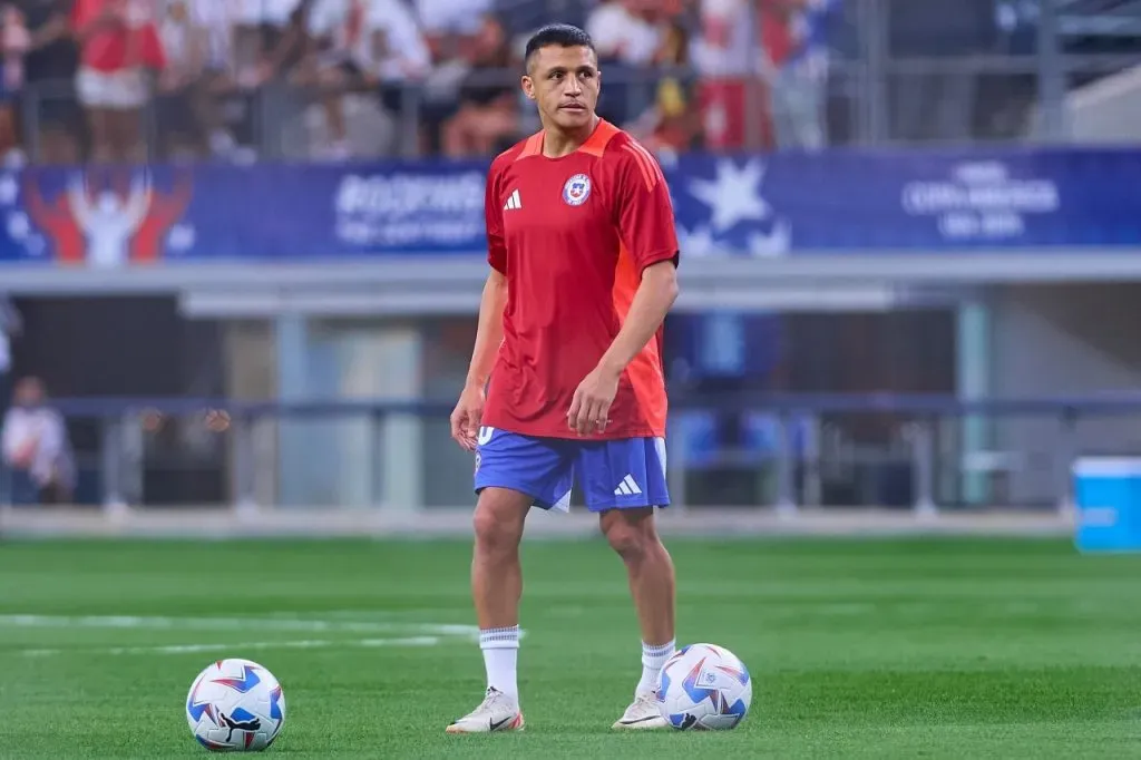 Alexis Sánchez en riesgo de ser suspendido en Copa América (Photosport)