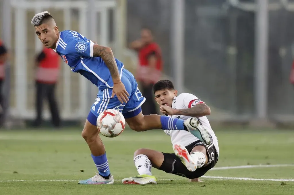 Leandro Fernández es otro de los que está en capilla en la U para el Superclásico. Foto: Photosport.