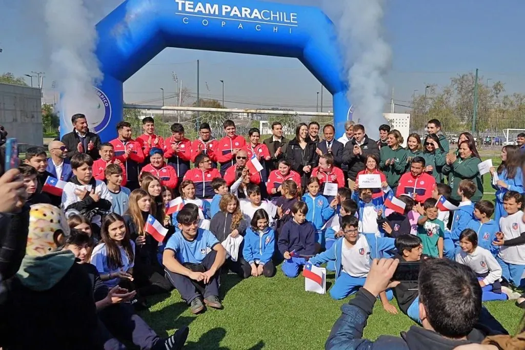 En el Estadio Nacional se despidió al Team ParaChile que viaja a París 2024 (Ministerio de Deportes)