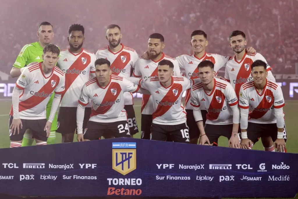 Paulo Díaz titular en River contra Newell’s.