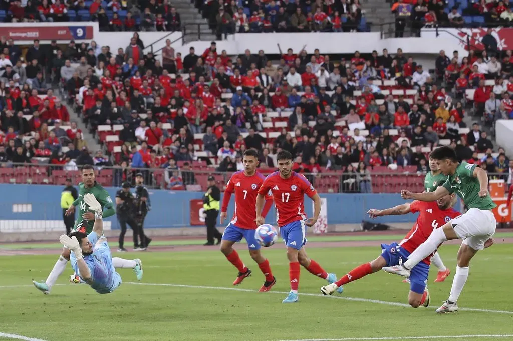 Gabriel Suazo tuvo un partido muy bajo ante Bolivia