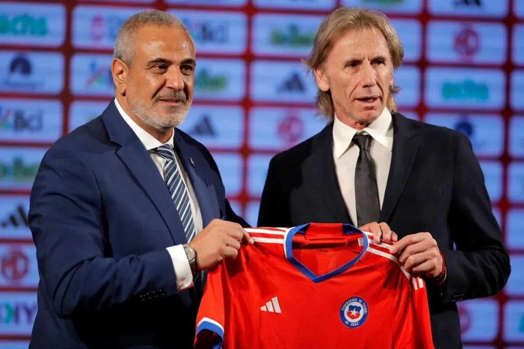 Pablo Milad y Ricardo Gareca, apuntados por el mal momento de Chile (Getty Images)