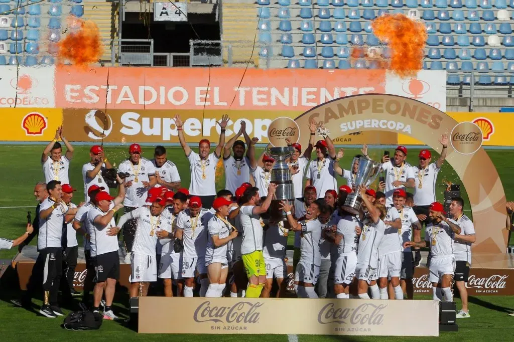 Colo Colo ganó la Supercopa 2024 y jugará la edición 2025 (Photosport)