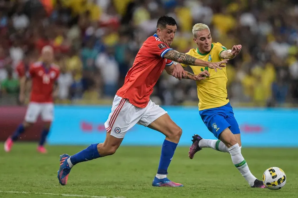 Enzo Roco se recupera de una lesión, pero mantiene la esperanza en volver a la Roja. Foto:Thiago Ribeiro/AGIF/Photosport