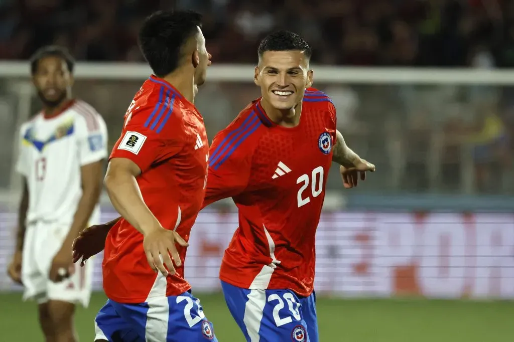 Cepeda la rompió en el último partido de la Roja.