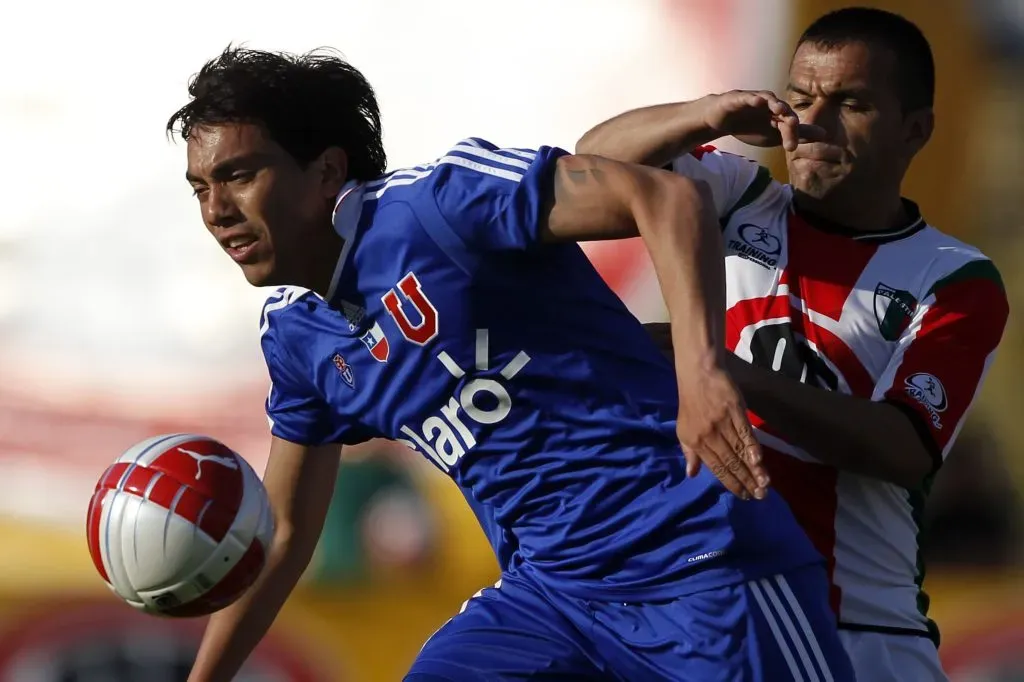 Nelson Rebolledo fue campeón de la Copa Sudamericana con U de Chile. Foto: ANDRES PINA/PHOTOSPORT