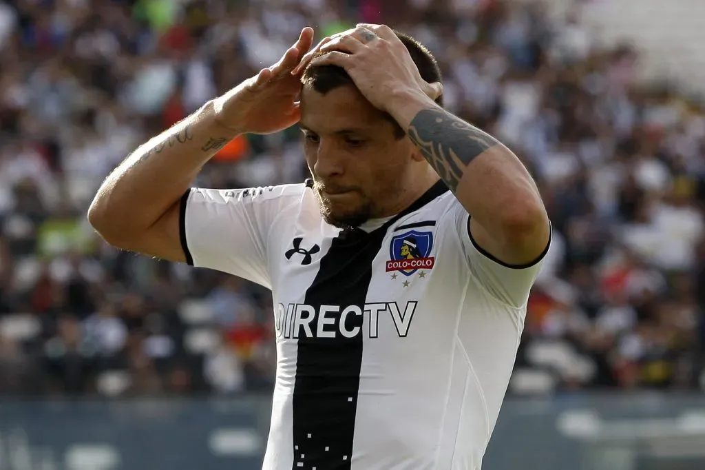 Vecchio y su paso por Colo Colo en 2015. Photosport