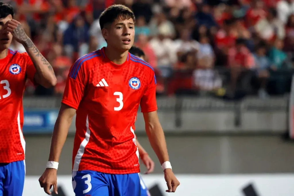 Iván Román, la figura de Chile en el Sudamericano Sub 20 (Photosport)