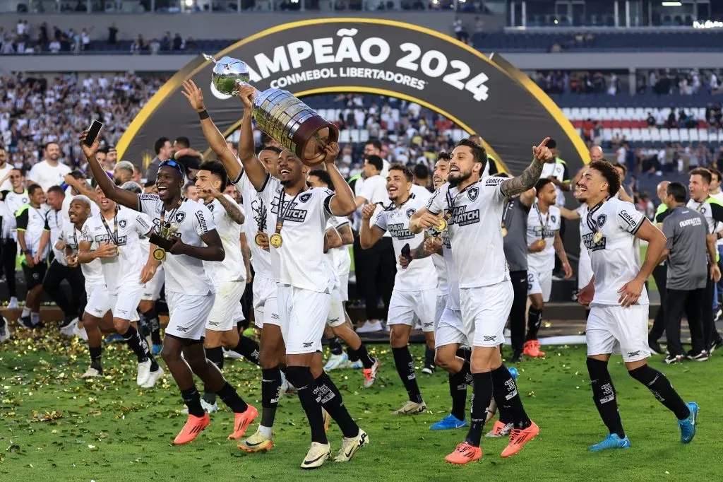 Botafogo celebra el triunfo de la Copa Libertadores (Getty Images).