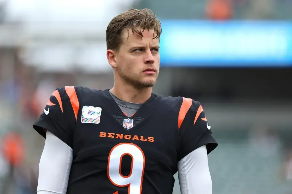 Joe Burrow, quarterback de los Cincinnati Bengals (Getty Images).