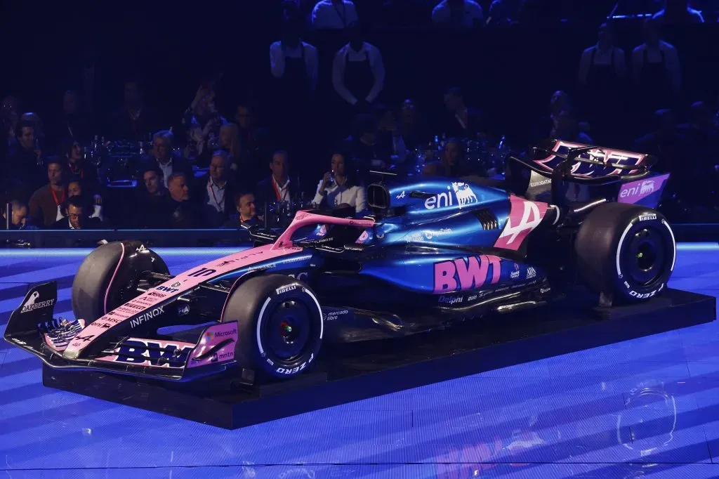 Alpine durante F1 75 Live en The O2 Arena (Getty Images).