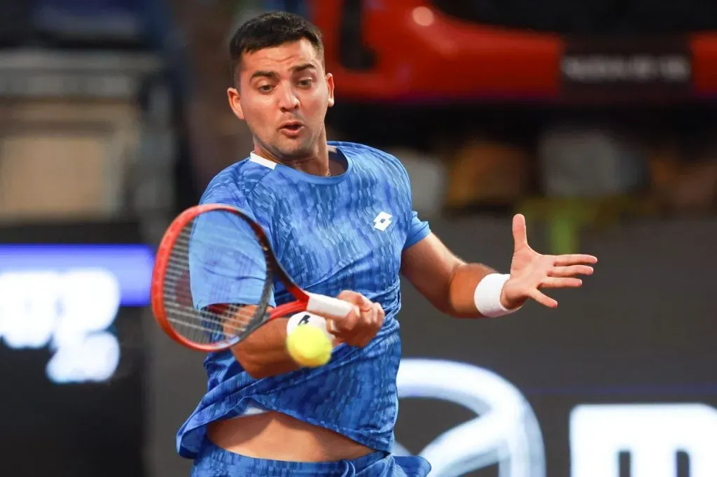 Tomás Barrios vuelve a jugar este miércoles en el Chile Open 2025 (Photosport)