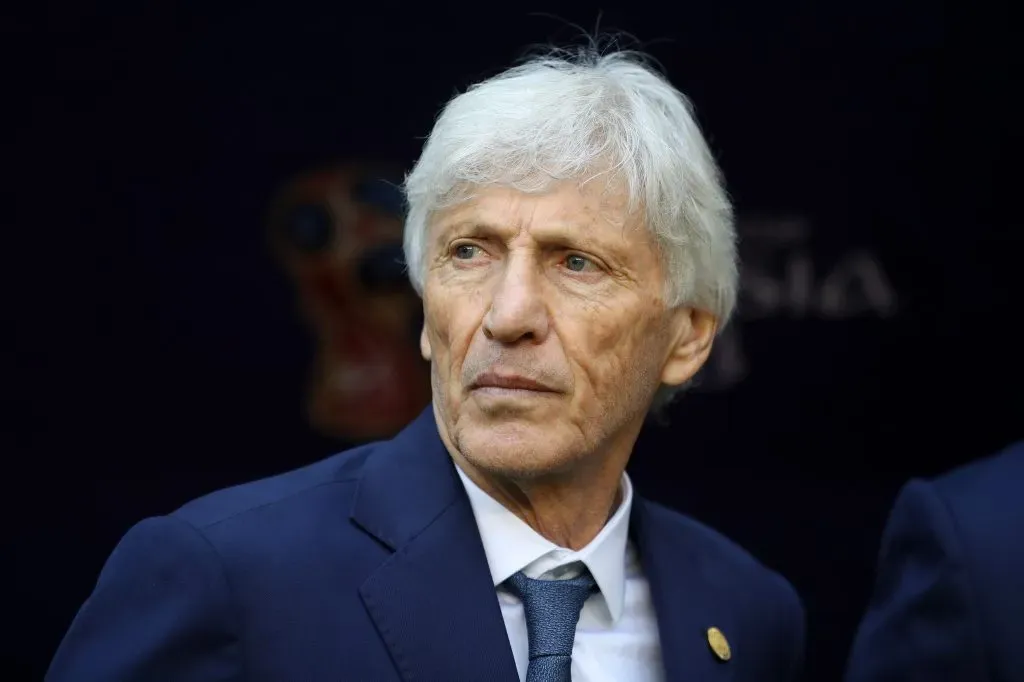 José Pékerman era por lejos el hombre con más experiencia para el cargo. Multicampeón a nivel juvenil con Argentina y con tres experiencias mundialistas (una con la Albiceleste y dos con Colombia). | Foto: Getty Images.