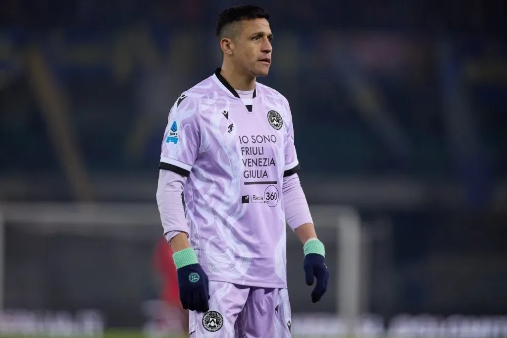 Alexis Sánchez podría terminar anticipadamente su segundo paso por Udinese (Getty Images)