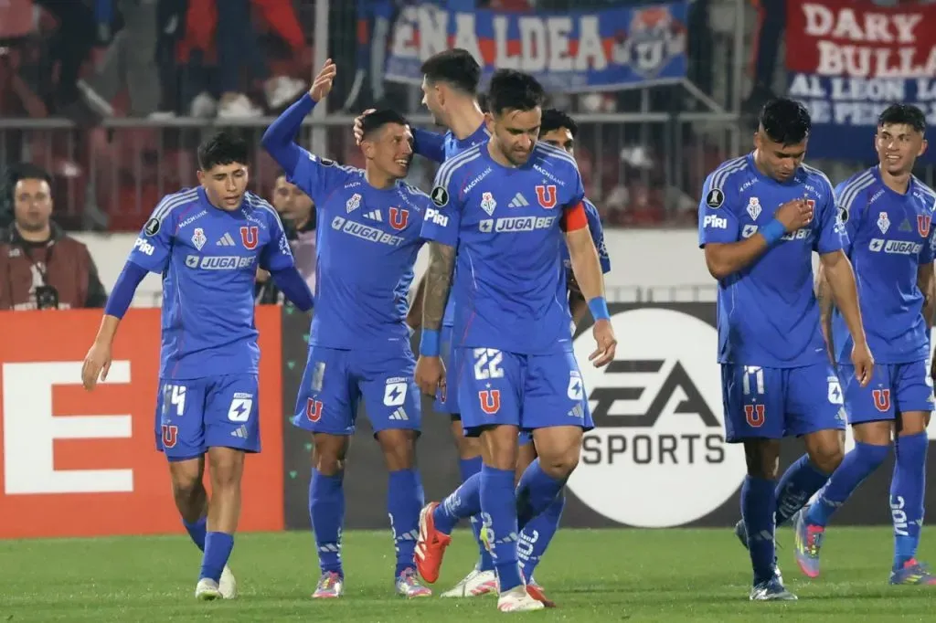 Universidad de Chile “salva la patria” del fútbol chileno en torneos Conmebol este 2025 (Photosport)