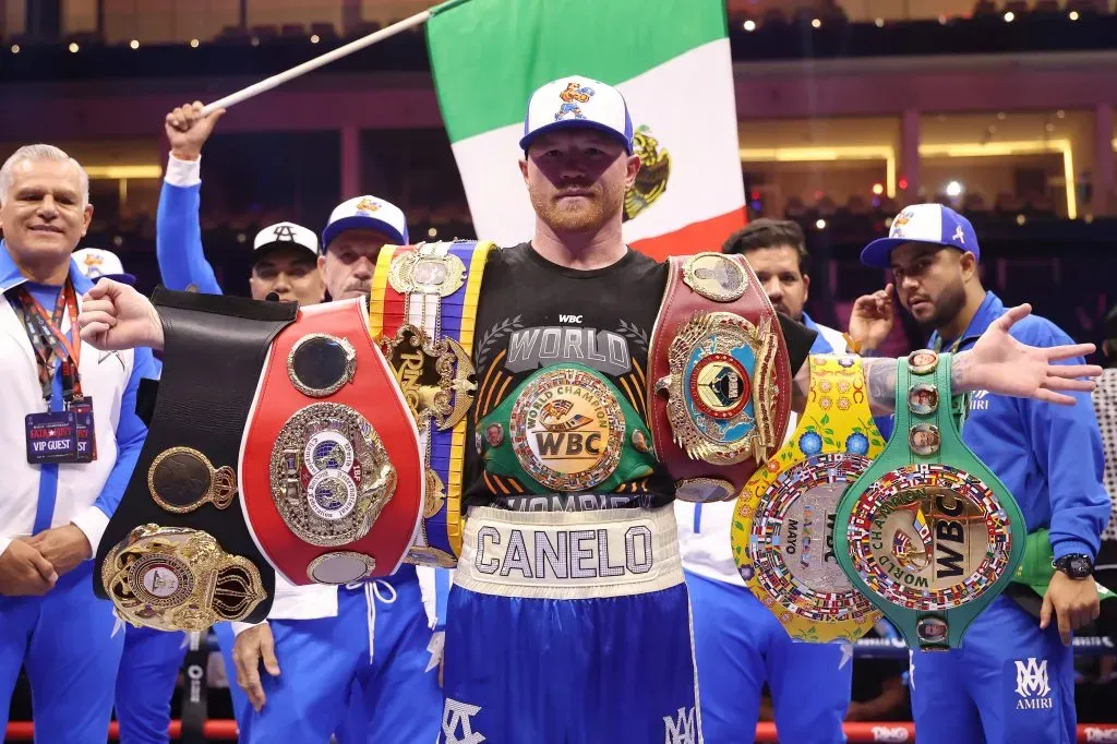 Saúl “Canelo” Alvarez es el 4° boxeador que más dinero ha acumulado en su carrera. (Foto: Richard Pelham/Getty Images)