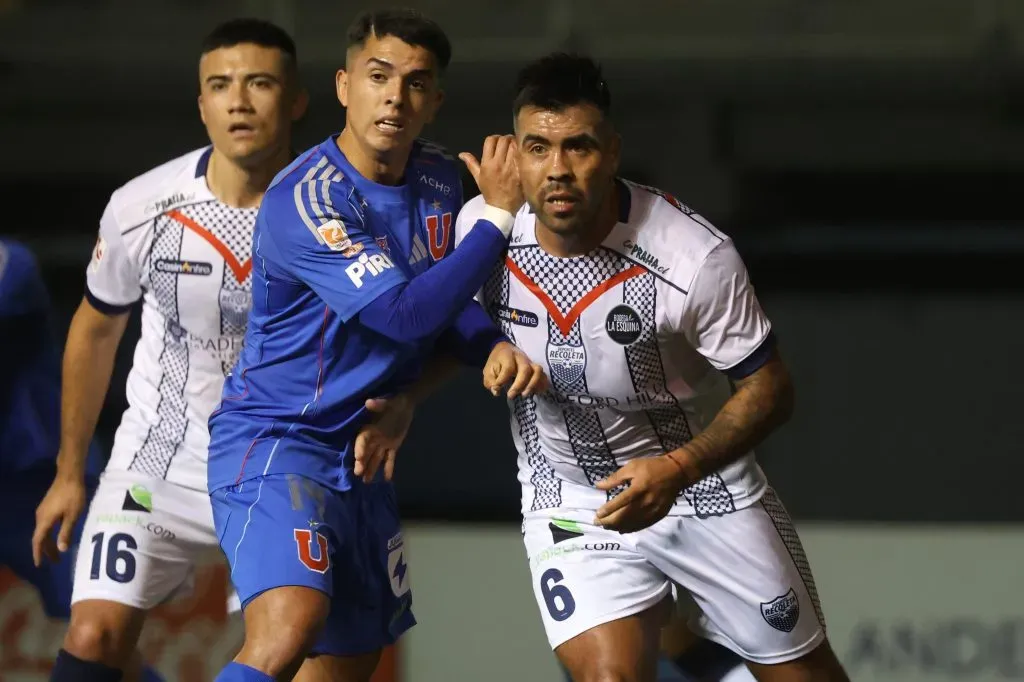 Universidad de Chile ya enfrentó a Recoleta por la Copa Chile. Foto: Jonnathan Oyarzun/Photosport