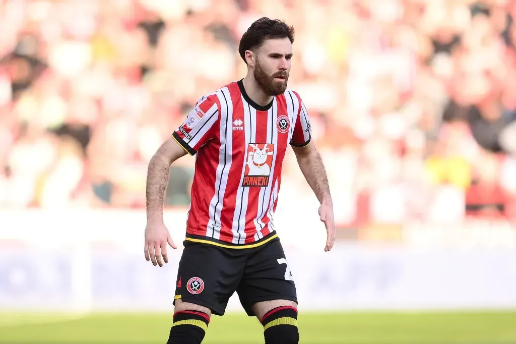 Ben Brereton terminó su préstamo en Sheffield United y vuelve al Southampton para ser el último de los delanteros. Foto: Getty Images.