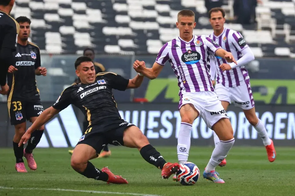Nicolás Suárez fue un buen valor ante Valladolid