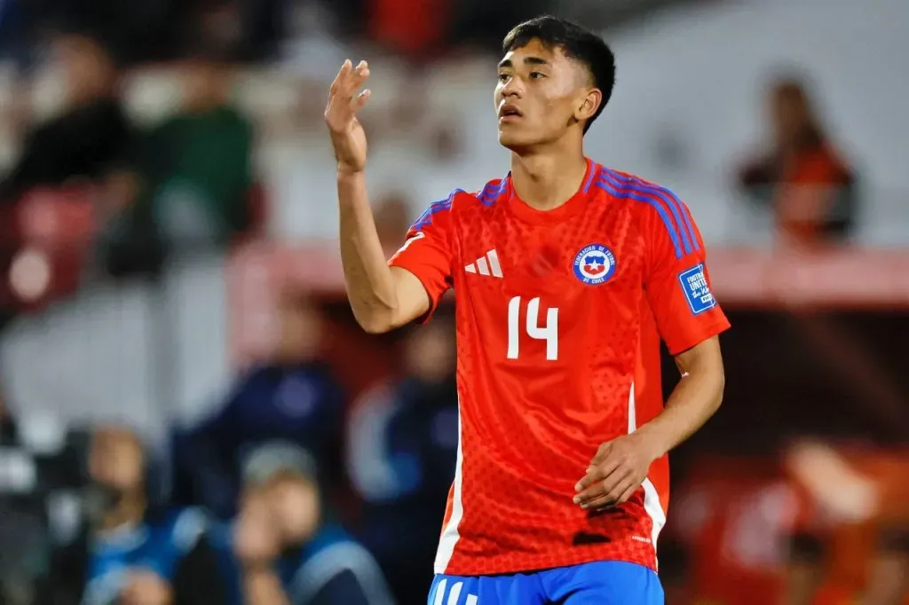 Emiliano Ramos, debutante en la Selección Chilena, interesa al Manchester United (Photosport)