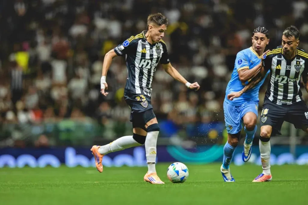 Iván Román fue titular y jugó 73 minutos ante Bolívar (Pedro Souza/Atlético)