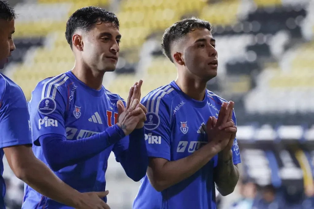 Lucas Assadi, segundo goleador histórico de la U en la Copa Sudamericana.