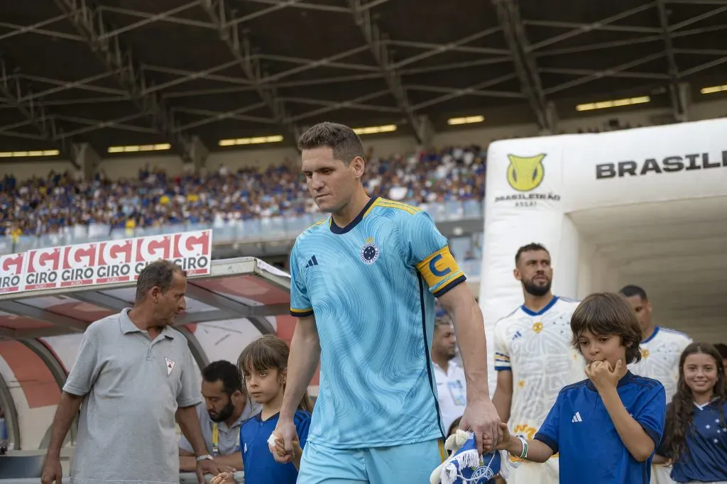 Rafael durante jogo do Cruzeiro. Foto: Staff Images/Cruzeiro