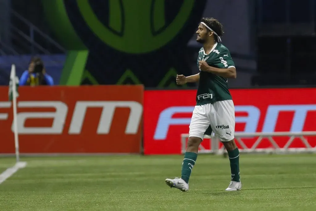 Scarpa pelo Palmeiras. (Photo by Ricardo Moreira/Getty Images)