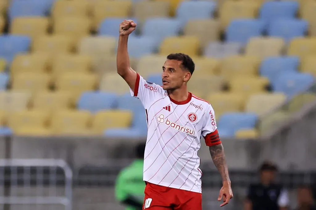 Alan Patrick em ação pelo Internacional (Photo by Buda Mendes/Getty Images)