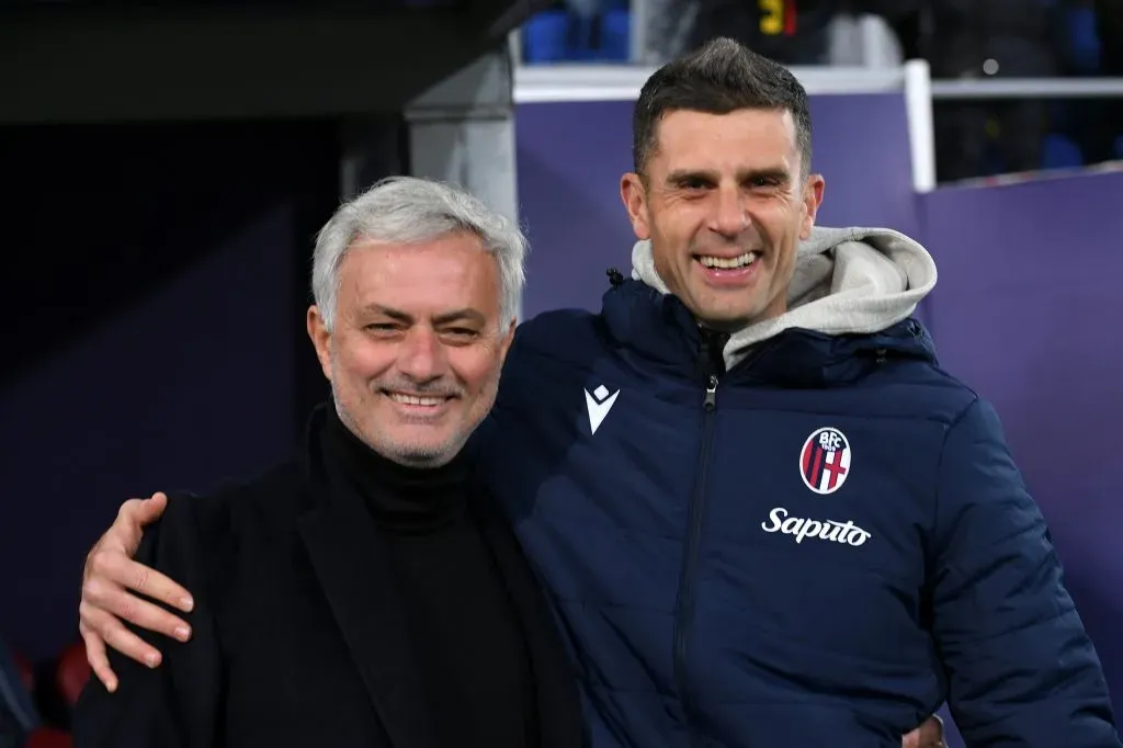 Mourinho e Thiago Motta são assunto no Barcelona. Foto: Alessandro Sabattini/Getty Images