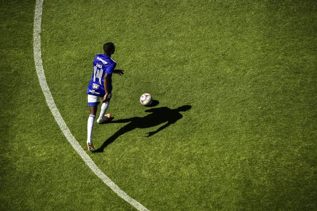 Cacá nos tempos de Cruzeiro. (Photo by Pedro Vilela/Getty Images)