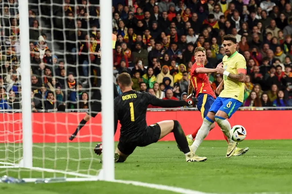 Olmo vs Brasil. (Photo by Denis Doyle/Getty Images)