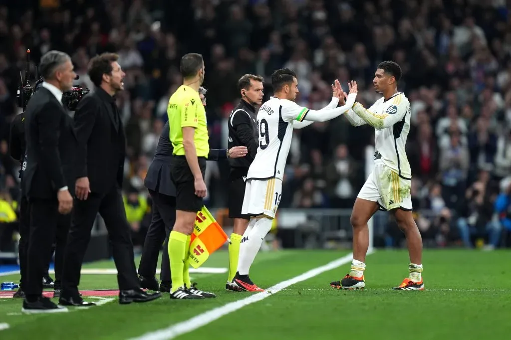 Ceballos em ação pelo clube merengue. (Photo by Angel Martinez/Getty Images)